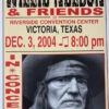 Willie Nelson - 2004 Franks Brothers 12/3 Poster Victoria, TX (damaged) -Soldout Posters image 447be83c 595f 446b a66e 6951507ac918