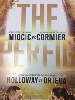 UFC 226 - 2018 Poster Miocic Vs Cormier, Holloway Vs Ortega -Soldout Posters image 449c2ff5 dfce 49b7 90fa 6b96ba9cf81e