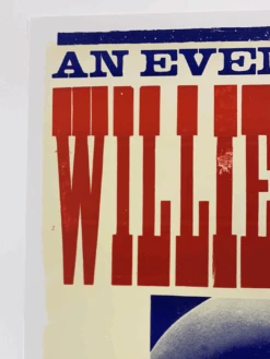 Willie Nelson - 2007 Hatch Show Print 1/27 Poster Manchester, England -Soldout Posters image 45357836 92cf 4281 9bb9 fd4479a7003e