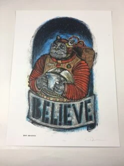 Believe - 2015 Dan Grzeca Poster Art Print -Soldout Posters image 48071f20 837a 4c23 aa53 06bd10c134ac