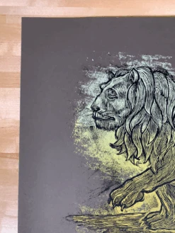 Serengeti Ghost - 2009 Dan Grzeca Poster Art Print Dark Brown -Soldout Posters image 4859980e 0b93 4835 b66f bbddb8957356