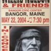 Willie Nelson - 2004 Franks Brothers 5/22 Poster Bangor, ME -Soldout Posters image 497f408f ed70 4451 a5eb ef56b57e9f43