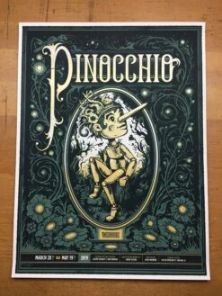 Pinocchio - 2019 Delicious Design League Poster Chicago, IL The House Theatre Of -Soldout Posters image 49f32c65 d44b 41a6 8d00 f53a3cea8c93