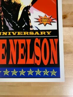 Willie Nelson - 2003 Poster Spicewood, Texas Two River Canyon -Soldout Posters image 4b98e35b ee90 4935 8310 8666ed2953de