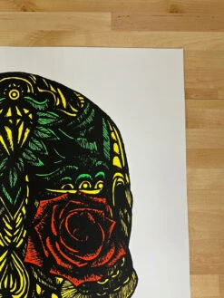 Poison Skull - 2013 JC Rivera Poster Chicago Street Artist Art -Soldout Posters image 4d3ab89b 4284 4041 8644 885037b9dd38