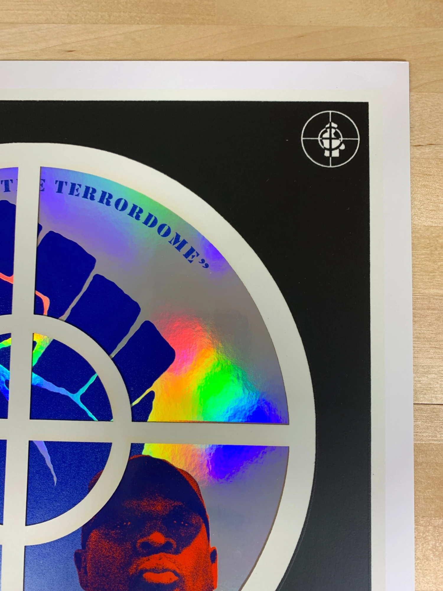 Public Enemy Variant - 2020 Emek Poster Foil NO Date The Terrordome GID 6 Public Enemy Variant - 2020 Emek Poster Foil NO Date The Terrordome GID - Image 4