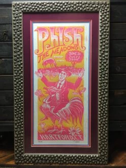 Phish - 2000 Jim Pollock Poster Hartford, CT Meadows Music Theatre, Framed -Soldout Posters image 4f728174 cf6a 4f1c b571 2c2a063d4122
