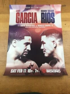 Boxing - 2018 Poster Garcia Vs Rios Benavidez Vs Gavril II -Soldout Posters image 4f7a8a00 f682 4980 95a6 a184275fd35a