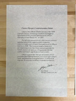 Canon Olympic Commemorative Series 1984 - Poster 1908 London, England -Soldout Posters image 506effc2 335f 46d2 bee2 d3c507830eea