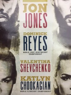 UFC 247 - 2020 Poster Jones Vs Reyes & Shevchenko Vs Chookagian -Soldout Posters image 52b41859 f239 440d 9d13 905e41f15641