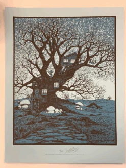 Tree House - 1995 Jeral Tidwell Poster Art Print -Soldout Posters image 547358a8 46c9 4761 a2ed 1777736e2c19