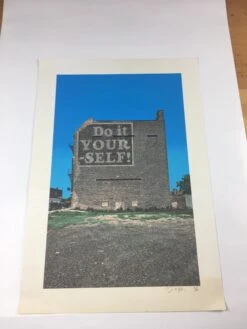 Do It Yourself - 2011 Dan MacAdam Crosshair Poster Art Print -Soldout Posters image 5490c22f db31 494d 9922 f89c45d98260