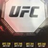 UFC 239, 240, 241 & 242 2019 Poster