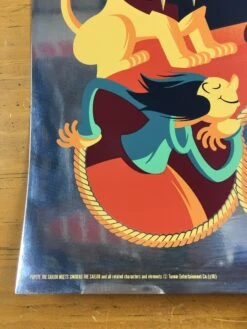 Popeye The Sailor Meets Sindbad The Sailor - 2014 Tom Whalen Poster Foil Green V -Soldout Posters image 5b435e74 c50f 4cea a6c5 76768b62c4ef