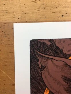 Pig Lady - 2008 John Dyer Baizley Poster Orange -Soldout Posters image 5cbd2b3a ed83 4475 a478 14f1b8cc5d84