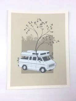 Van (Chicago Series) - 2013 Justin Santora Poster Art Print -Soldout Posters image 5dcea28d 4e3a 4915 82a6 9701fa8a7815