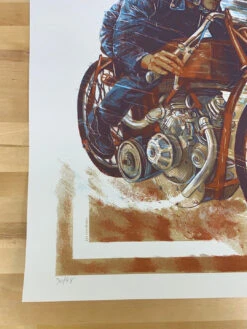 Bless The Wheel - 2021 Zeb Love Poster Motorcycle Art Print -Soldout Posters image 5e1567c8 430c 425e 947c 8349867eff0a