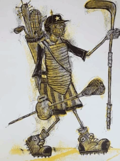 The All Star - 2010 Dan Grzeca Poster Art Print