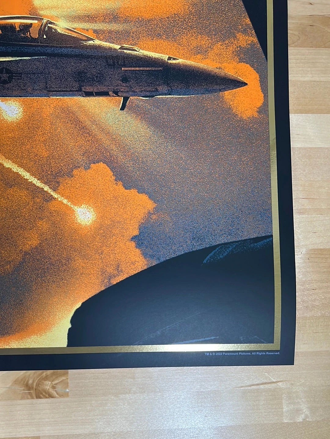 Top Gun Maverick - 2022 Juan Ramos Poster AMC Limited Ed FOIL 8 Top Gun Maverick - 2022 Juan Ramos Poster AMC Limited Ed FOIL - Image 6