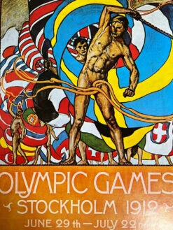 Canon Olympic Commemorative Series 1984 - Poster 1912 Stockholm