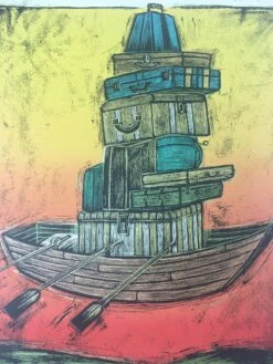 Lifeboat - 2012 Dan Grzeca Poster Art Print 97/100 -Soldout Posters image 61837920 af12 4022 aa2c 3d8f7fe463a2