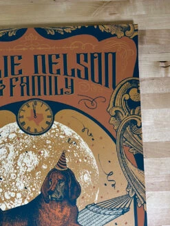 Willie Nelson - 2017 Status Serigraph Poster Austin, TX -Soldout Posters image 63fd8bf3 c28e 4432 bf92 0e1b027baf9e