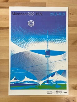Canon Olympic Commemorative Series 1984 - Poster 1972 Munich, Germany -Soldout Posters image 659bfd85 02cd 47c4 9919 448c337f3262