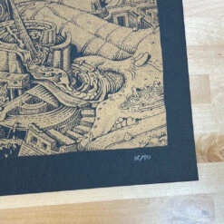 The Reactor Core - 2022 David Welker Poster, Art Print (GOLD) -Soldout Posters image 697afbb2 6b9a 4fd4 8ad8 8d9562adda12