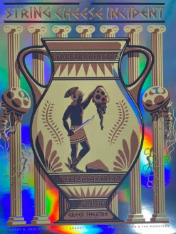 String Cheese Incident - 2021 Mike Tallman Poster Berkeley, CA FOIL