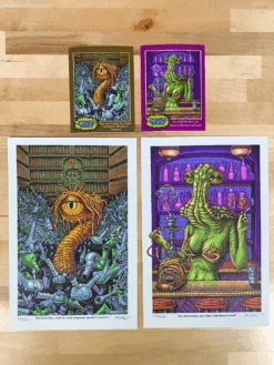 Stoned Wars - 2021 EMEK Poster Mini Print Series IIII Set