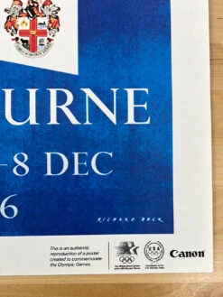 Canon Olympic Commemorative Series 1984 - Poster 1956 Melbourne -Soldout Posters image 6b52b488 b7b9 4f78 821e 4bf6f11c2155