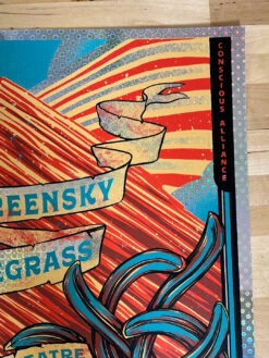 Greensky Bluegrass - 2022 Half Hazard Poster C FOIL Red Rocks Morrison, CO -Soldout Posters image 6b71ccba b476 4917 b521 e2789302356b