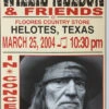 Willie Nelson - 2004 Franks Brothers 3/25 Poster Helotes, TX -Soldout Posters image 6bc13107 fb7f 4bc2 8042 5ae378b6e31e