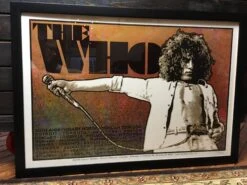 The Who - 2016 Chuck Sperry Poster Roger Daltry 50th Anniversary Tour FRAMED -Soldout Posters image 6c5e6e10 ab6e 4412 882c 41cc0e4fc0b4