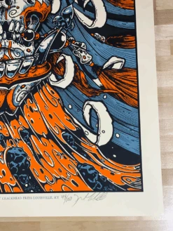 Bali Skull - 2009 Jeral Tidwell Poster Art Print 1st Edition -Soldout Posters image 6c8bf3a7 8dfa 4d24 92de fceb1c2f7209