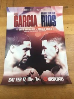 Boxing - 2018 Poster Garcia Vs Rios Benavidez Vs Gavril II -Soldout Posters image 6ef9683a 4f55 4650 b928 371a9e06b7a4
