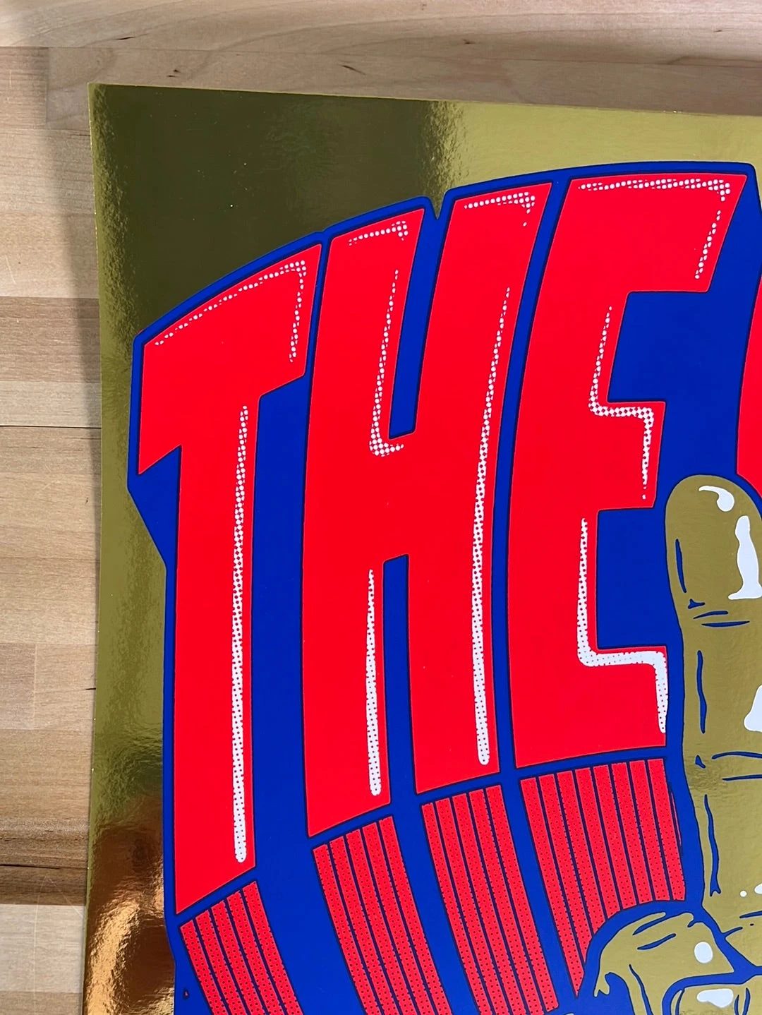 The Who - 2022 Ames Brothers Poster GOLD FOIL Seattle, WA AP 5 The Who - 2022 Ames Brothers Poster GOLD FOIL Seattle, WA AP - Image 3