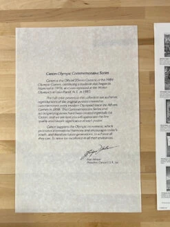 Canon Olympic Commemorative Series 1984 - Poster 1956 Melbourne -Soldout Posters image 75b53aa6 1550 4607 ae0f 11ead4442a12