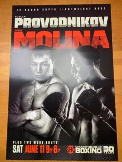Provodnikov Vs. Molina - Poster Print Boxing -Soldout Posters image 792d9fa3 39c2 4bff aae3 dee39afcd07f