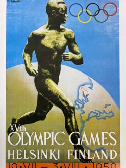 Canon Olympic Commemorative Series 1984 - Poster 1952 Helsinki