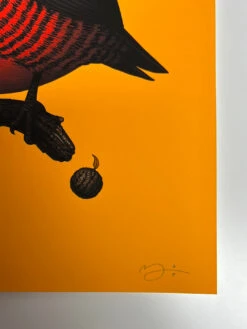 Fat Bird - 2020 Mike Mitchell Poster Yellow Fronted Woodpecker Yellow Variant -Soldout Posters image 7d00d48a 68a3 4c04 9204 1dce88136ed5