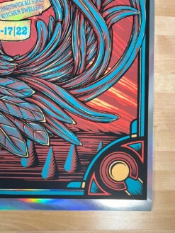 Greensky Bluegrass - 2022 Half Hazard Poster FOIL Red Rocks Morrison, CO -Soldout Posters image 7e44b15c 3094 4bfa ba28 29dcc73a7d40