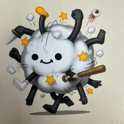 Cody I - 2020 Mike Mitchell Poster Art Print Mikeland AP