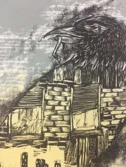 Urban Corvus - 2009 Dan Grzeca Poster Art Print Asphalt Grey -Soldout Posters image 82b918d4 5944 40fe b640 8c9679cf2c09