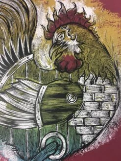 Year Of The Rooster - 2008 Dan Grzeca Poster Art Print 17/50 -Soldout Posters image 82ef8ef5 7e73 49d3 9c9a 2d9b2cc61222
