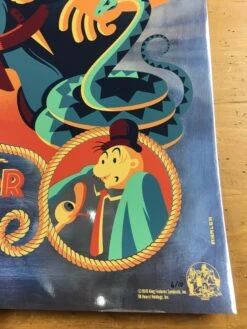 Popeye The Sailor Meets Sindbad The Sailor - 2014 Tom Whalen Poster Foil Green V -Soldout Posters image 83803de8 3cc8 45eb 9222 c7b8b9eafc53