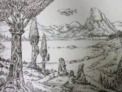 The Mountain Lake - 2021 David Welker Poster, Art Print Variant