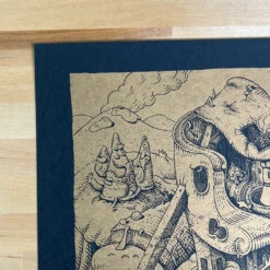 The Reactor Core - 2022 David Welker Poster, Art Print (GOLD) -Soldout Posters image 8947a707 aab6 4e27 995a 82122ced7966