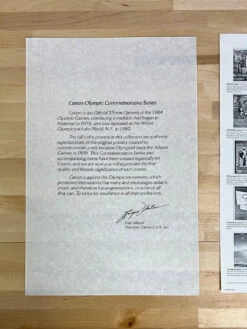 Canon Olympic Commemorative Series 1984 - Poster 1928 Amsterdam -Soldout Posters image 90682825 e207 40a3 a5a8 7efab19dec4d