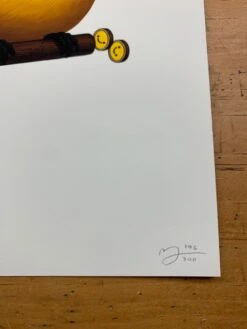 Fat Bird - 2019 Mike Mitchell Poster Wire-tailed Manakin 1st -Soldout Posters image 914449db 110c 4eca a5d4 fb2d494908ad